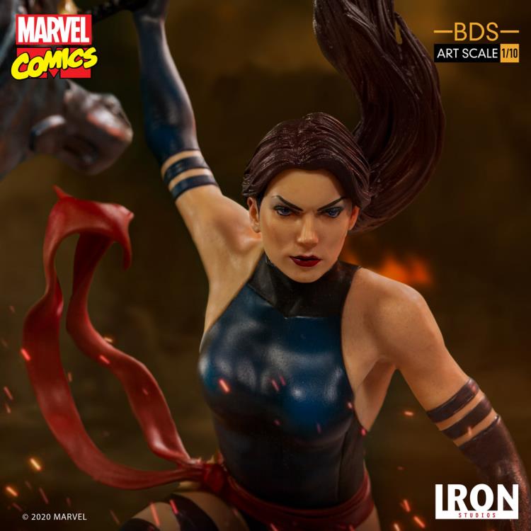 X-Men Battle Diorama Series Psylocke 1/10 Art Scale Limited Edition Statue Gallery Image 14