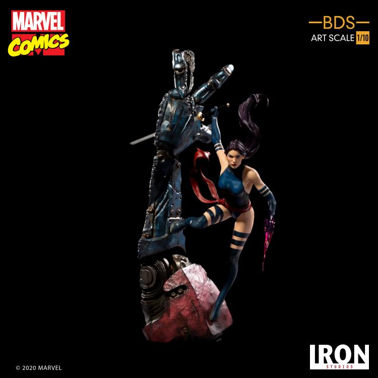 X-Men Battle Diorama Series Psylocke 1/10 Art Scale Limited Edition Statue Gallery Image 3