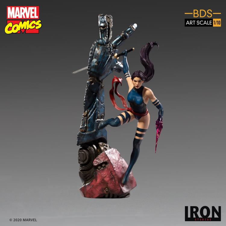 X-Men Battle Diorama Series Psylocke 1/10 Art Scale Limited Edition Statue Gallery Image 5