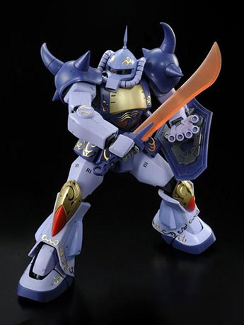 Gundam MG 1/100 MS-07B Gouf (M'Quve Custom) Exclusive Model Kit Gallery Image 2