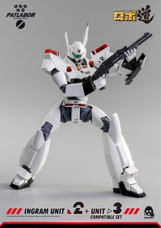 Patlabor ROBO-DOU Ingram Unit 2 1/35 Scale Figure + Unit 3 Compatible Set Gallery Image 12