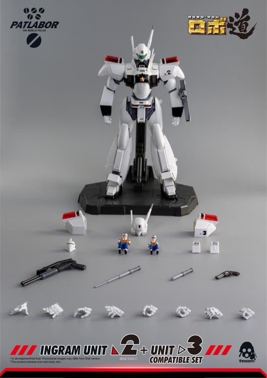 Patlabor ROBO-DOU Ingram Unit 2 1/35 Scale Figure + Unit 3 Compatible Set Gallery Image 22