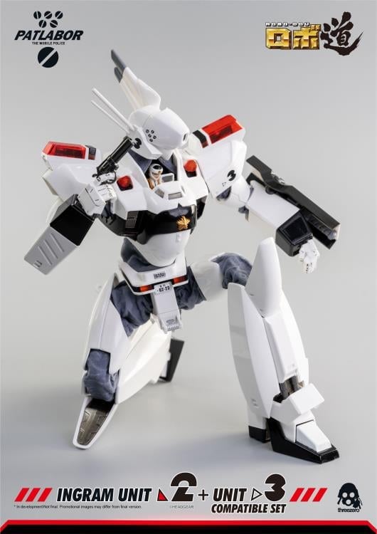 Patlabor ROBO-DOU Ingram Unit 2 1/35 Scale Figure + Unit 3 Compatible Set Gallery Image 7