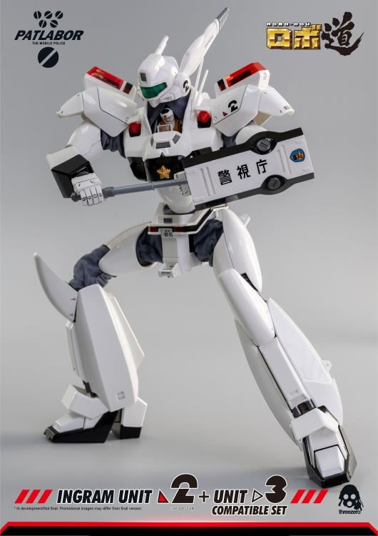 Patlabor ROBO-DOU Ingram Unit 2 1/35 Scale Figure + Unit 3 Compatible Set Gallery Image 4
