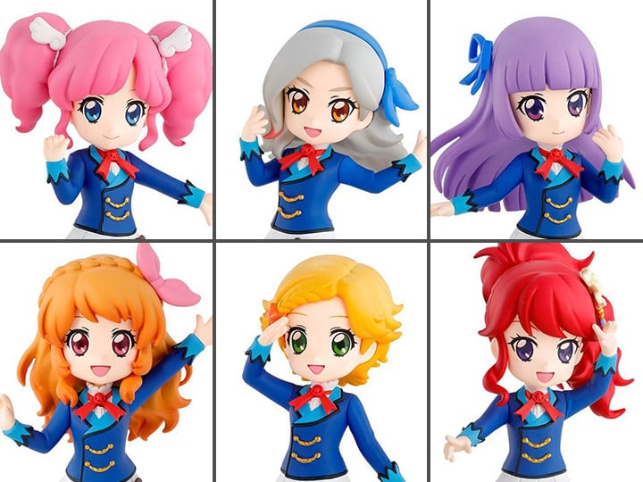 Aikatsu! MiMiCHeRi Lovely Party Collection Box of 6 Exclusive Figures