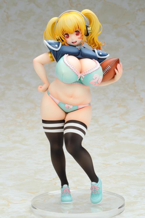 Nitroplus Super Pochaco (Football Ver.) 1/7 Scale Figure Gallery Image 3