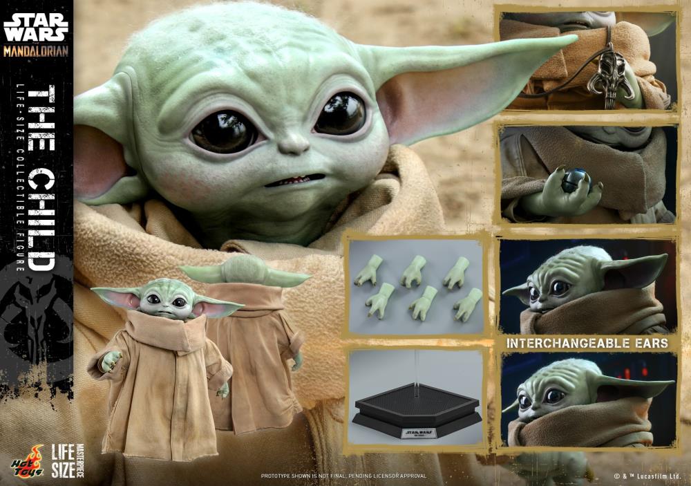 The Mandalorian LMS013 The Child Life-Size Collectible Figure Gallery Image 15