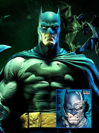 Batman: Hush Museum Masterline Batman (Batcave Ver.) Deluxe 1/3 Scale Limited Edition Statue (With Bonus) Gallery Image 2
