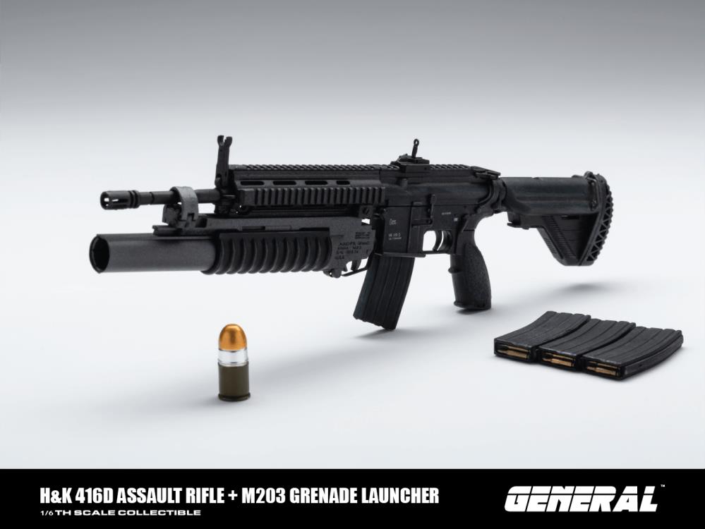 416D Assault Rifle + M203 Grenade Launcher 1/6 Scale Accessory Set Gallery Image 3