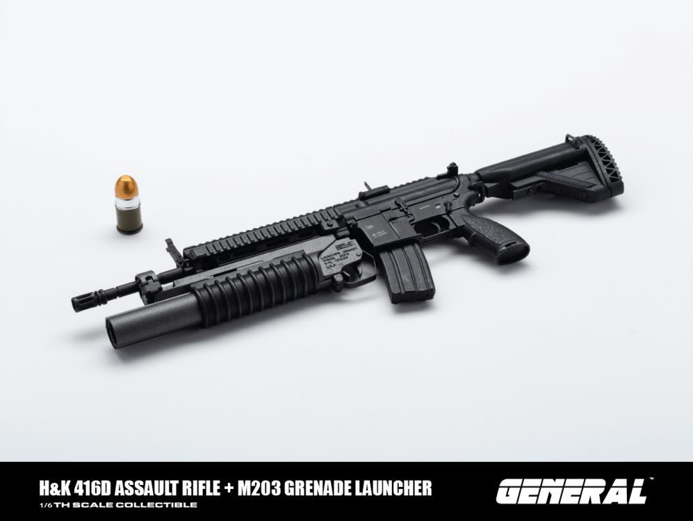 416D Assault Rifle + M203 Grenade Launcher 1/6 Scale Accessory Set Gallery Image 4