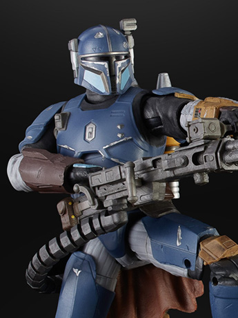 Star Wars: The Black Series 6" Heavy Infantry Mandalorian (The Mandalorian) Gallery Image 2