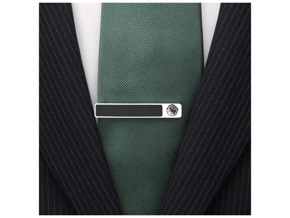 Game of Thrones Targaryen Onyx Tie Clip Gallery Image 3