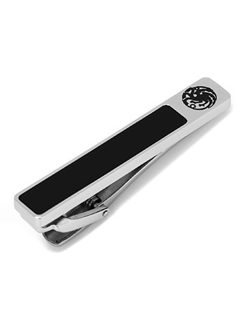 Game of Thrones Targaryen Onyx Tie Clip Gallery Image 2