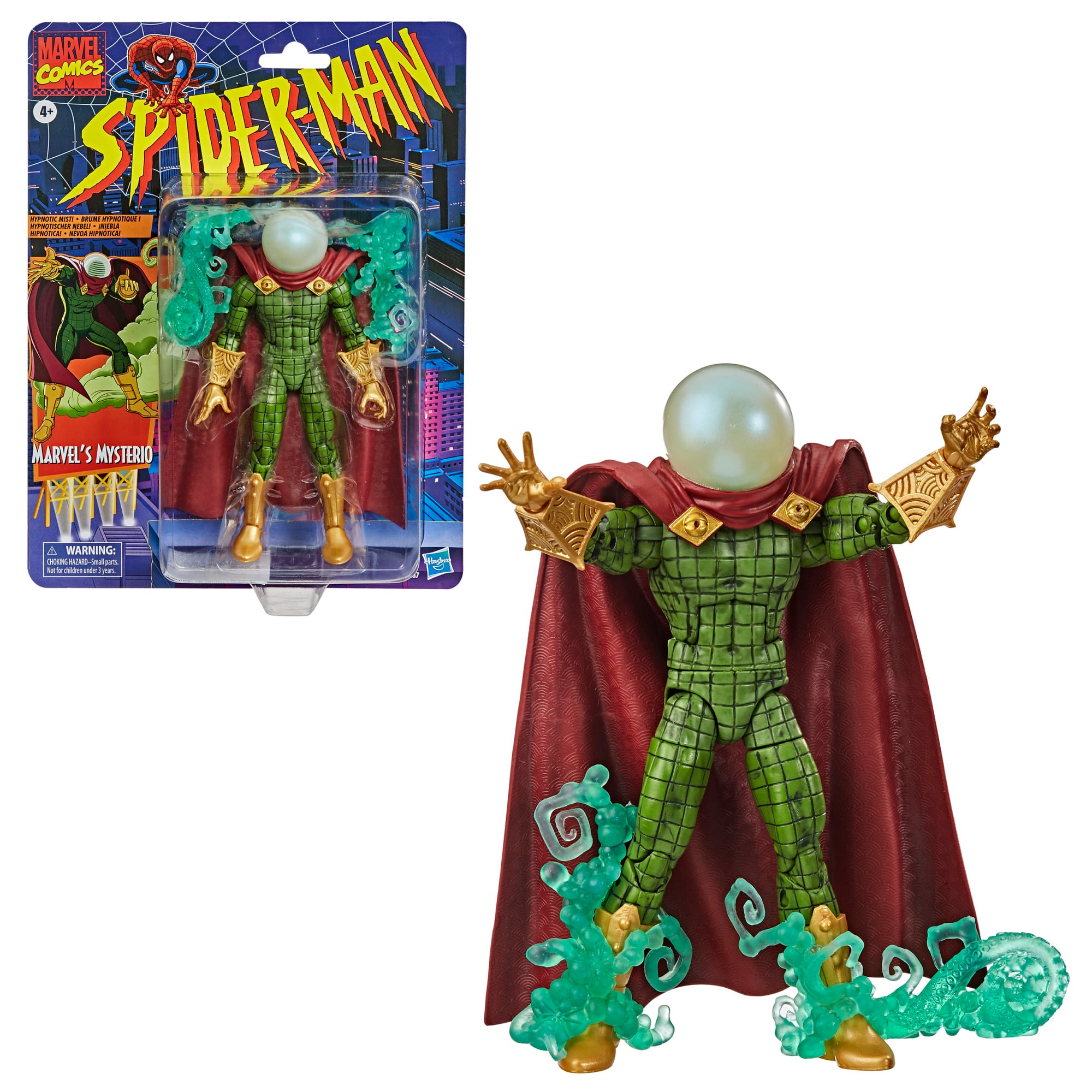 Spider-Man Marvel Legends Retro Collection Marvel's Mysterio Action Figure Gallery Image 5