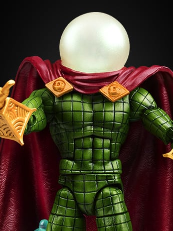 Spider-Man Marvel Legends Retro Collection Marvel's Mysterio Action Figure Gallery Image 2