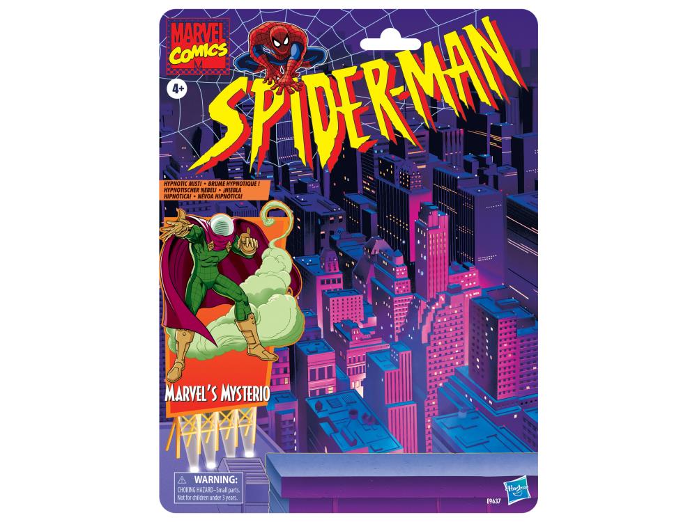 Spider-Man Marvel Legends Retro Collection Marvel's Mysterio Action Figure Gallery Image 4