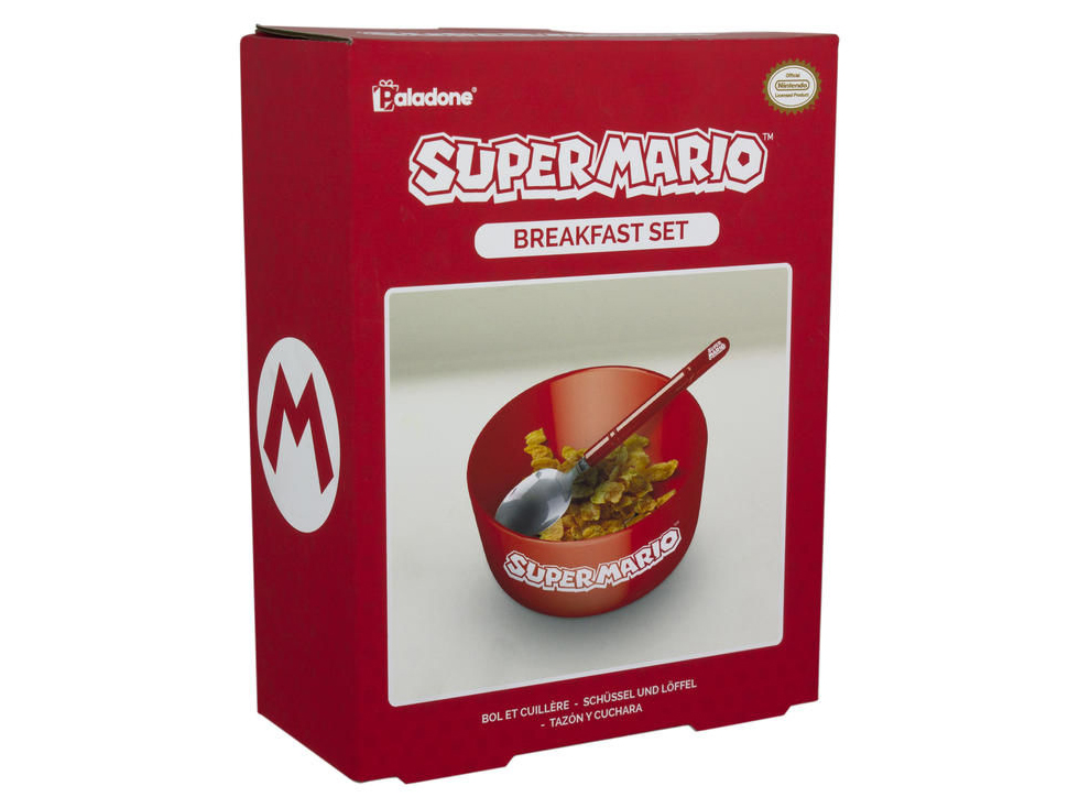 Super Mario Bros. Breakfast Bowl & Spoon Set Gallery Image 6