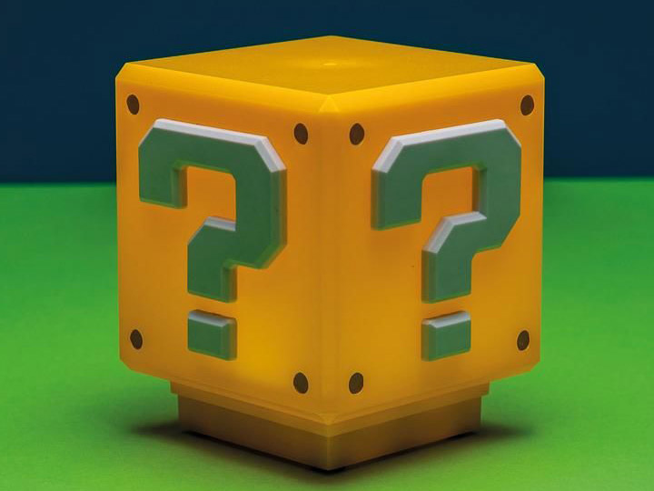 Super Mario Bros. Mini Question Block Light Gallery Image 1