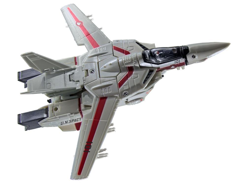 Macross Saga Retro Transformable Collection VF-1J (Hikaru Ichijyo) Variable Fighter 1/100 Scale Figure Gallery Image 6