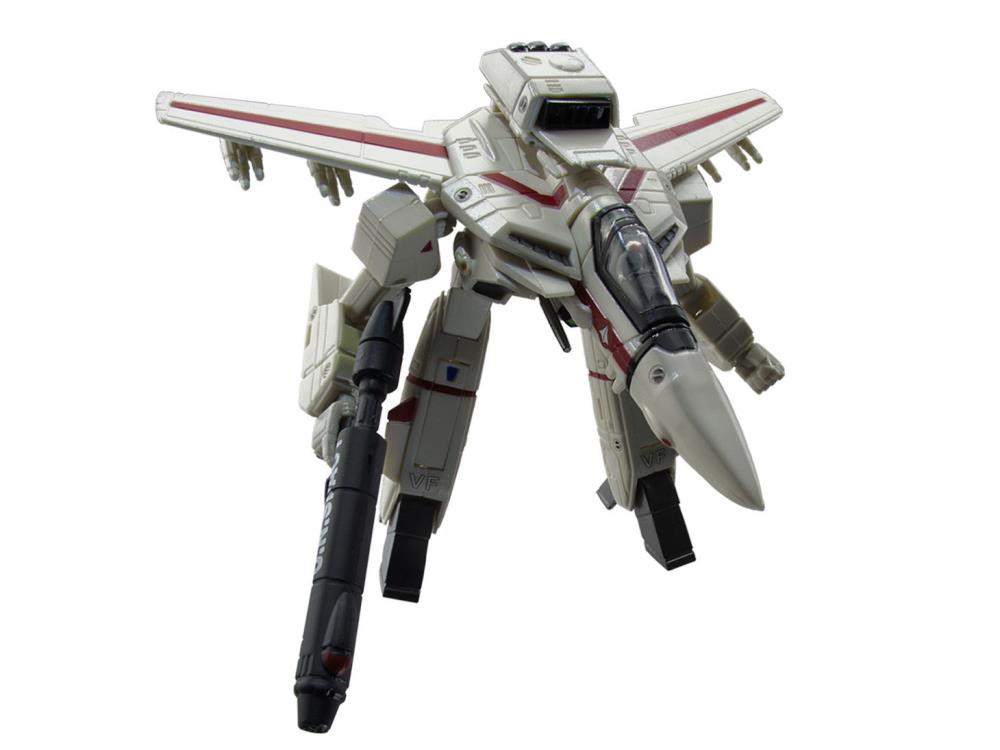 Macross Saga Retro Transformable Collection VF-1J (Hikaru Ichijyo) Variable Fighter 1/100 Scale Figure Gallery Image 5