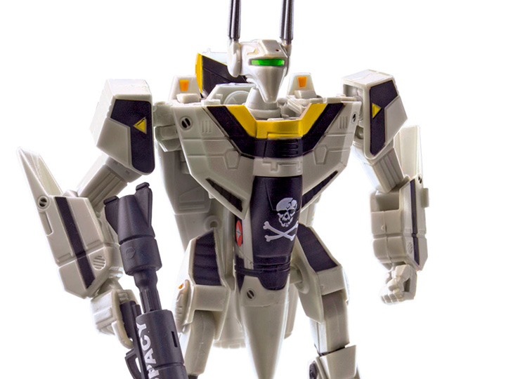Macross Saga Retro Transformable Collection VF-1S (Roy Focker) Variable Fighter 1/100 Scale Figure Gallery Image 1