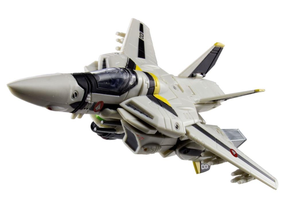 Macross Saga Retro Transformable Collection VF-1S (Roy Focker) Variable Fighter 1/100 Scale Figure Gallery Image 6