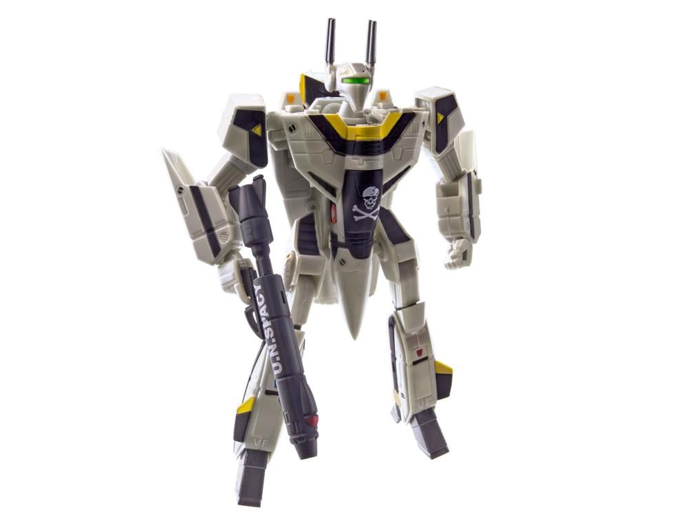 Macross Saga Retro Transformable Collection VF-1S (Roy Focker) Variable Fighter 1/100 Scale Figure Gallery Image 3