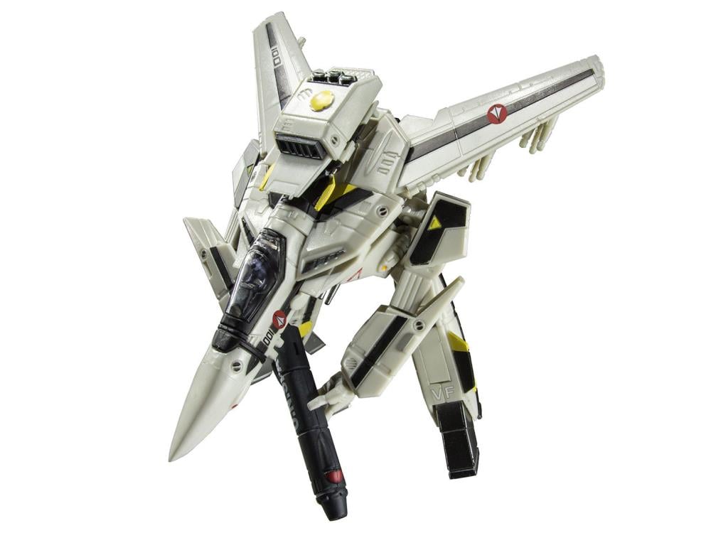 Macross Saga Retro Transformable Collection VF-1S (Roy Focker) Variable Fighter 1/100 Scale Figure Gallery Image 5