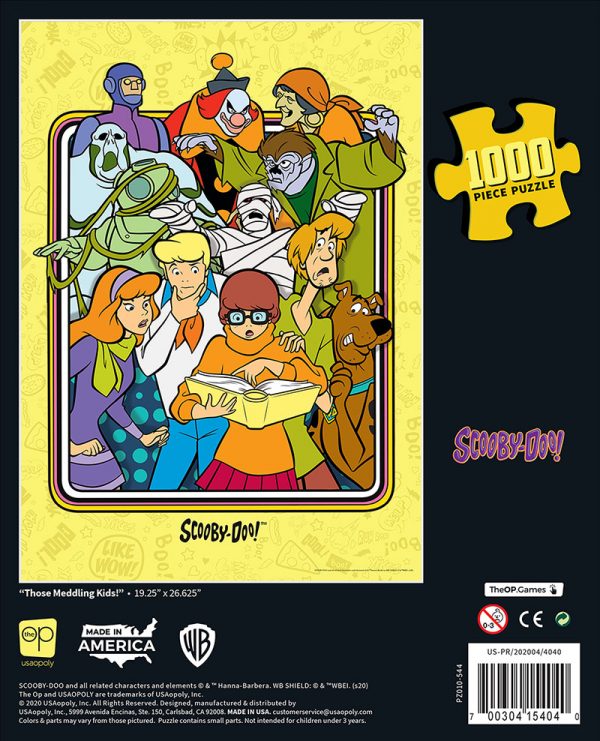 Scooby-Doo Those Meddling Kids! 1000-Piece Puzzle Gallery Image 5