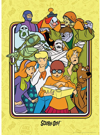 Scooby-Doo Those Meddling Kids! 1000-Piece Puzzle Gallery Image 2