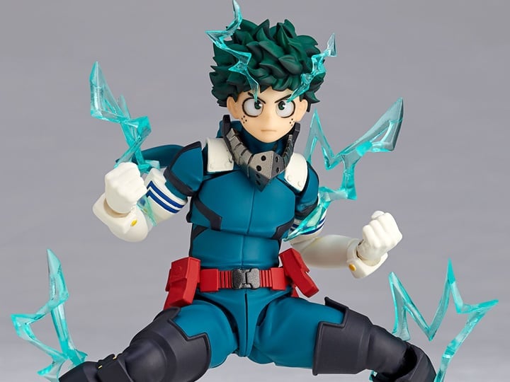 My Hero Academia Amazing Yamaguchi Revoltech No.018 Izuku Midoriya Action Figure Gallery Image 1