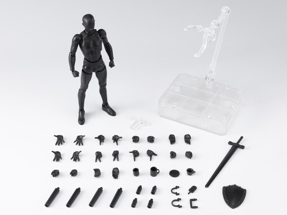 S.H.Figuarts DX Body-kun Set (Solid Black Color Ver.)
