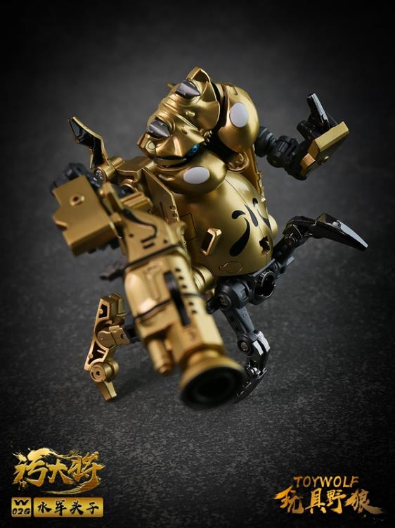 W-02G Golden Water Man Gallery Image 9