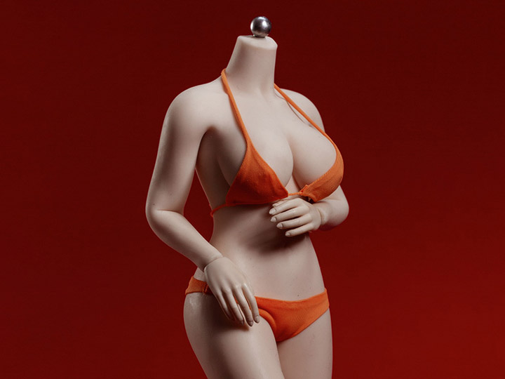 Super-Flexible Female Seamless 1/6 Scale Suntan Large Bust Body (S39A) Gallery Image 1