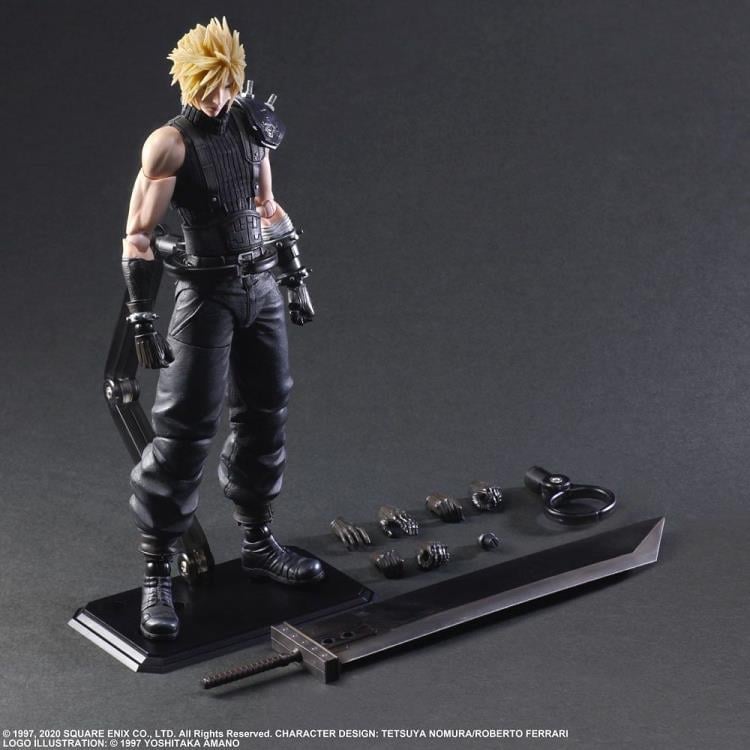 Final Fantasy VII Remake Play Arts Kai Cloud Strife (Version 2) Gallery Image 9