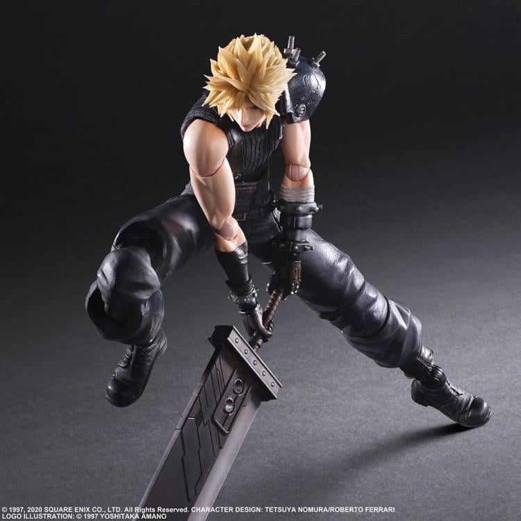 Final Fantasy VII Remake Play Arts Kai Cloud Strife (Version 2) Gallery Image 5