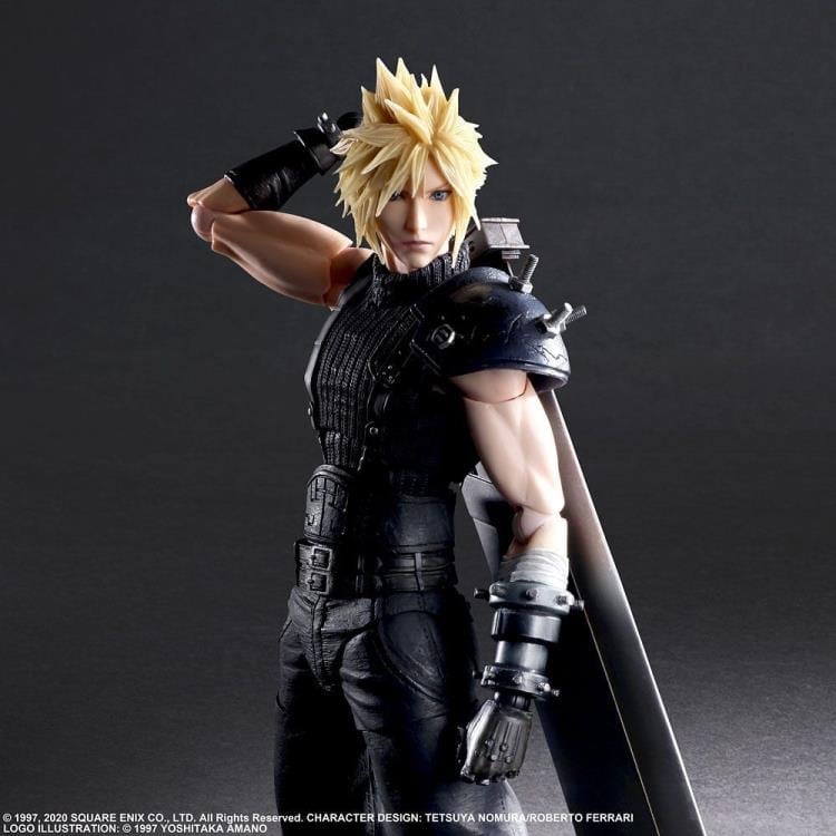 Final Fantasy VII Remake Play Arts Kai Cloud Strife (Version 2) Gallery Image 7