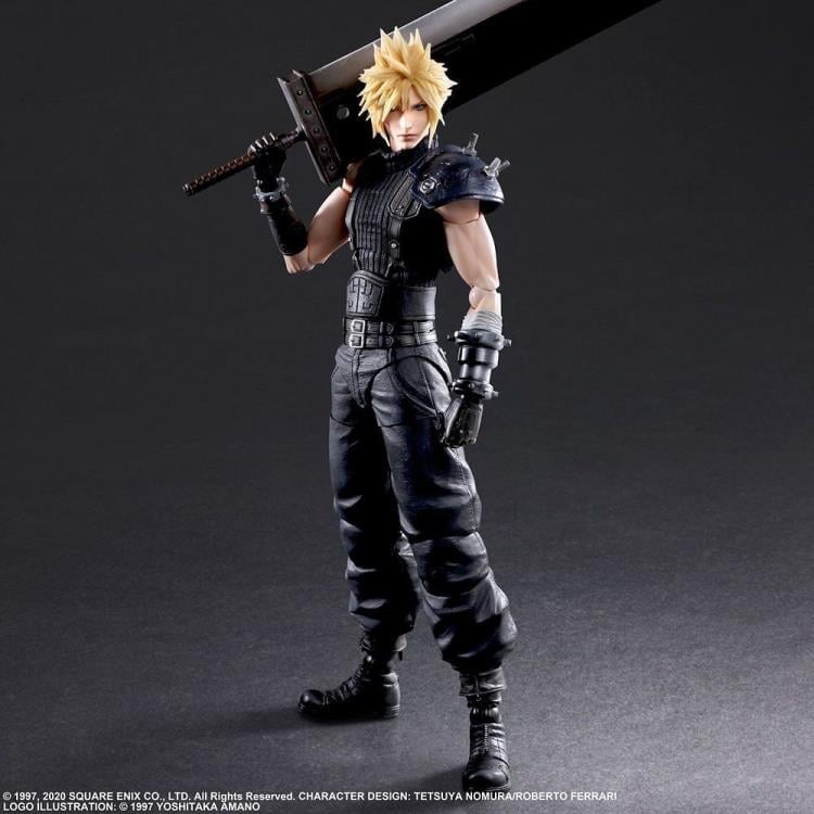 Final Fantasy VII Remake Play Arts Kai Cloud Strife (Version 2) Gallery Image 4