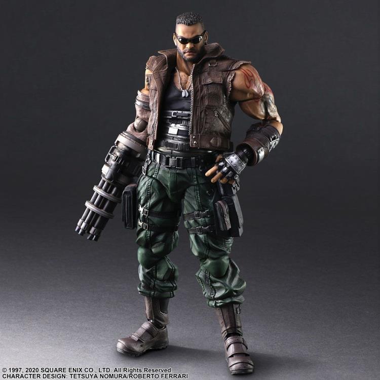 Final Fantasy VII Remake Play Arts Kai Barret Wallace (Version 2) Gallery Image 3