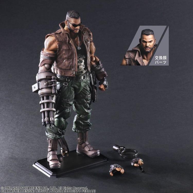 Final Fantasy VII Remake Play Arts Kai Barret Wallace (Version 2) Gallery Image 9