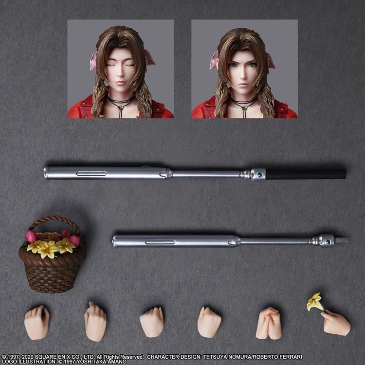 Final Fantasy VII Remake Play Arts Kai Aerith Gainsborough Gallery Image 9