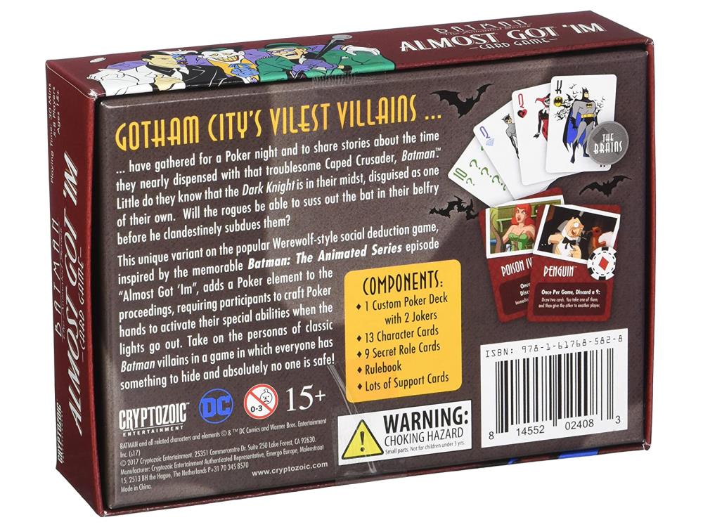 Batman: The Animated Series Almost Got 'Im Card Game Gallery Image 3
