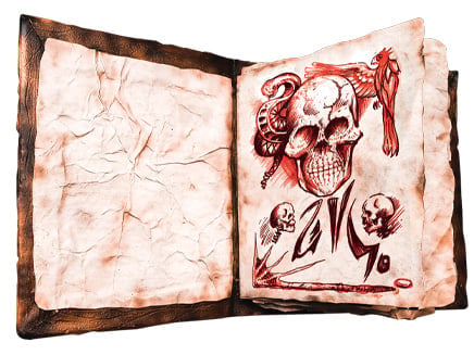 Evil Dead 2 Book of the Dead Necronomicon Replica With Printed Pages Gallery Image 3