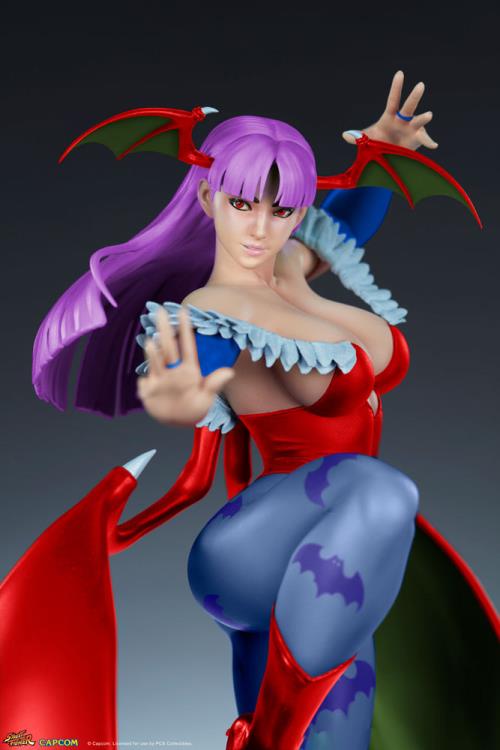 Street Fighter V Chun-Li: Morrigan Player 2 (Season Pass) 1/4 Scale Collector Edition Statue Gallery Image 7