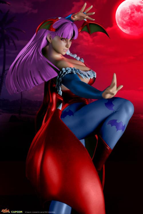 Street Fighter V Chun-Li: Morrigan Player 2 (Season Pass) 1/4 Scale Collector Edition Statue Gallery Image 6