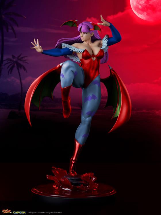 Street Fighter V Chun-Li: Morrigan Player 2 (Season Pass) 1/4 Scale Collector Edition Statue Gallery Image 3
