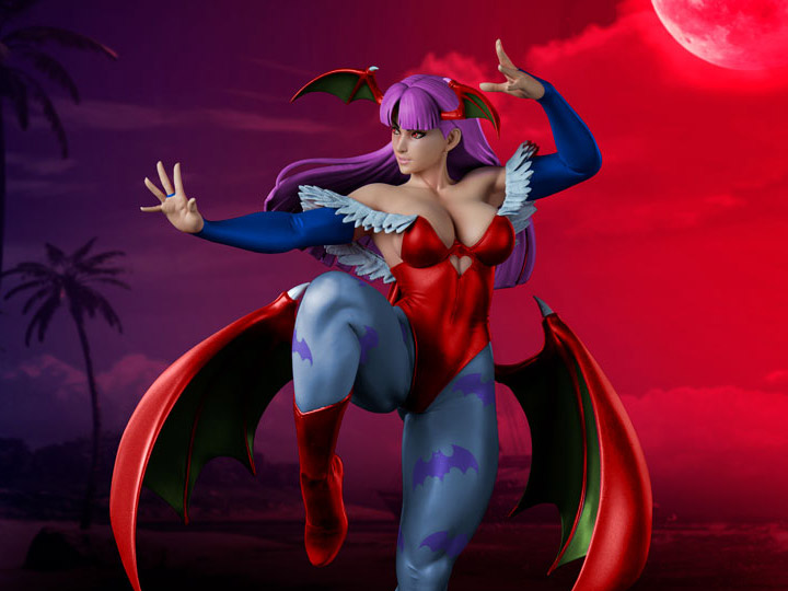Street Fighter V Chun-Li: Morrigan Player 2 (Season Pass) 1/4 Scale Collector Edition Statue Gallery Image 1