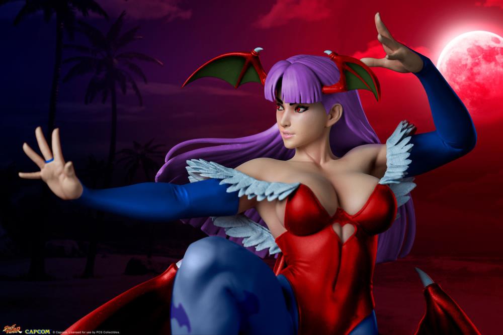 Street Fighter V Chun-Li: Morrigan Player 2 (Season Pass) 1/4 Scale Collector Edition Statue Gallery Image 5