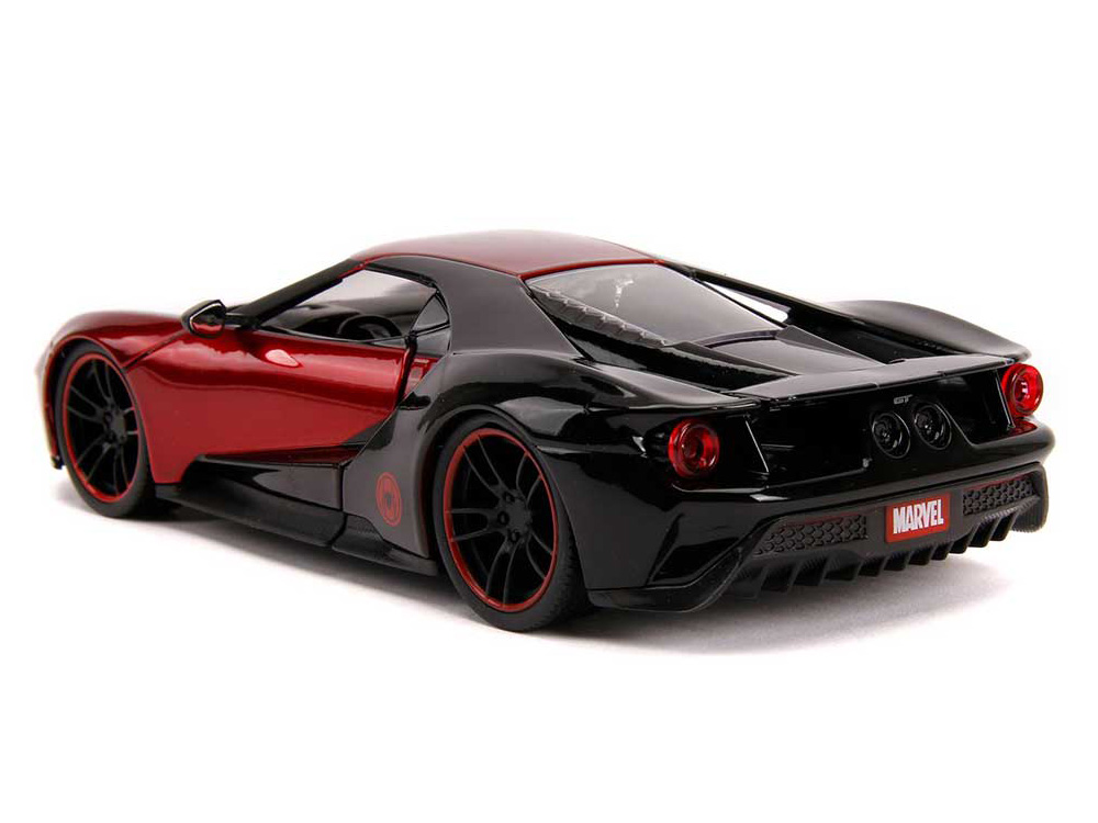 Marvel Hollywood Rides Miles Morales & 2017 Ford GT 1/24 Scale Vehicle Gallery Image 7