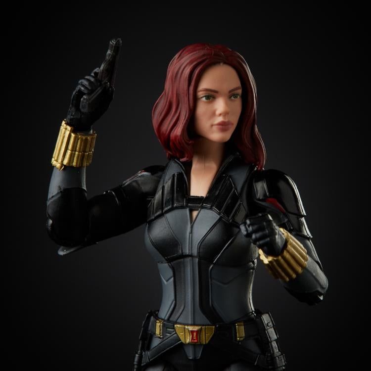 Black Widow Marvel Legends Black Widow Action Figure (Crimson Dynamo BAF) Gallery Image 7